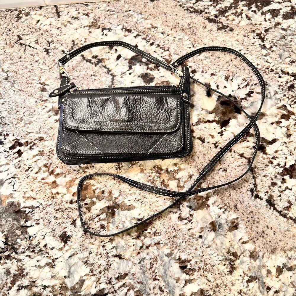 Clarks Leather  Crossbody  Handbag